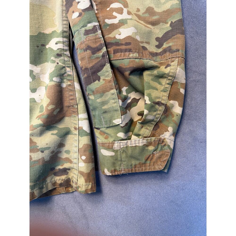 Military Combat Green Camo Uniform Shirt Top Insect Guard Med. Long - Picture 4 of 9